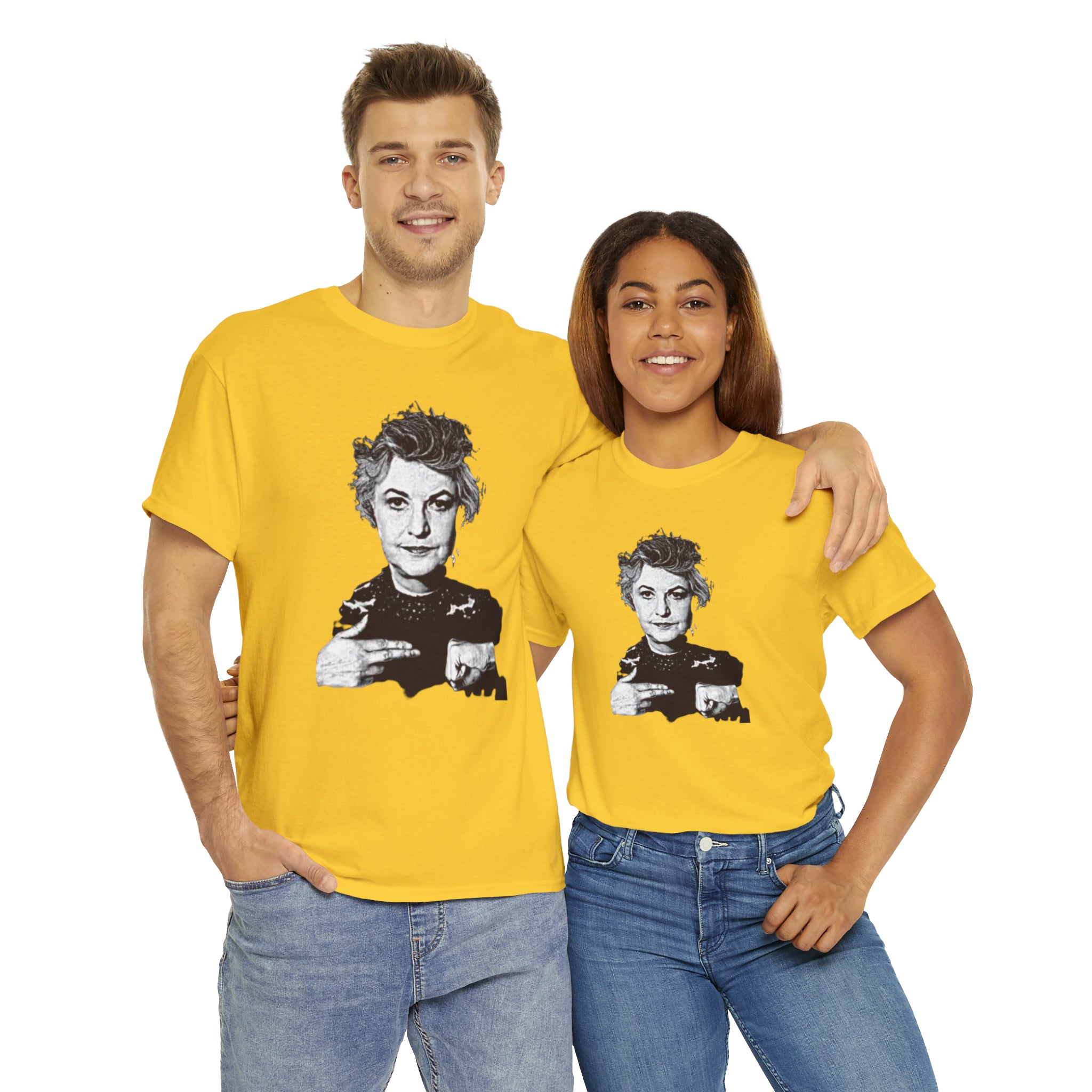 The Golden Girls 80's TV Show- Dorothy Unisex Heavy Cotton T-Shirt - Creations by Chris and Carlos